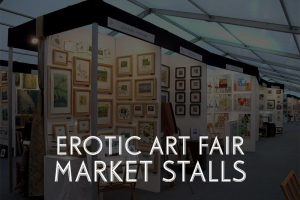 erotic art fair exhibition market stalls