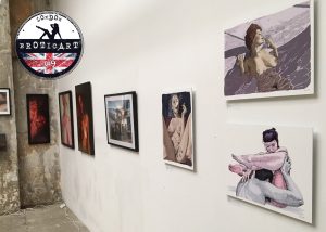 Suzie Q erotic art exhibition london