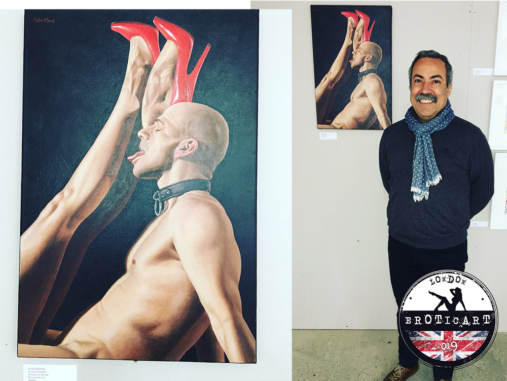 Victor Sanchez erotic art exhibition